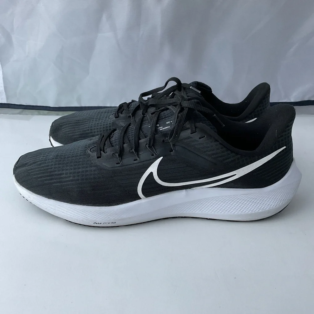 Nike Air Zoom Pegasus 39 DH4071-001 Black Running Shoes Men’s Size 14 - Picture 4 of 15
